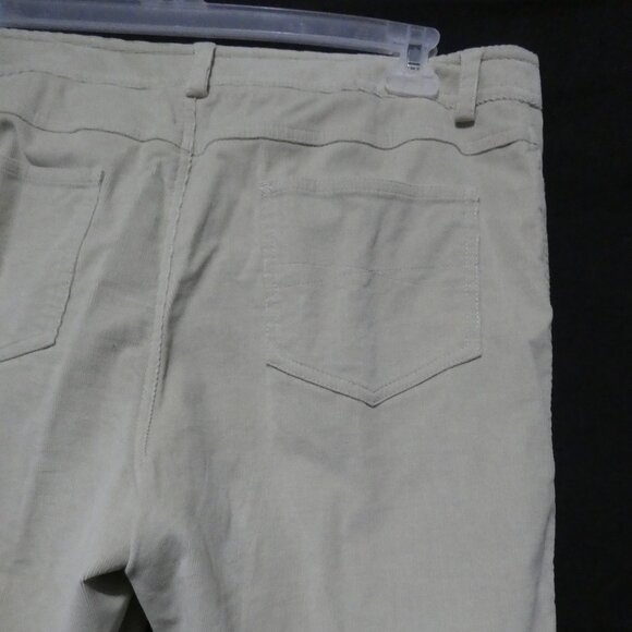 RAFAELLA | size 14| Beige Corduroy / Cords | Pants | NWOT - Picture 12 of 16